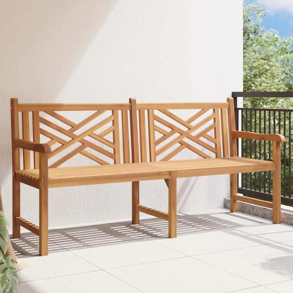 Banco de jardim Castanho 228 x 60 x 90 cm