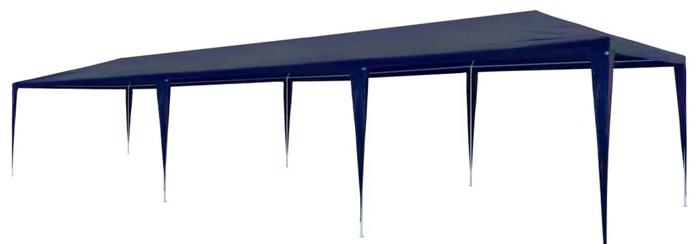 Tenda para festas 3x9 m PE azul