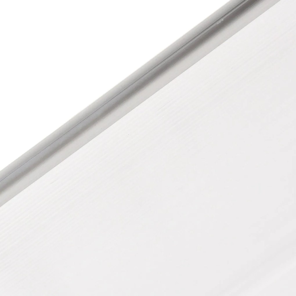 Marquise de Proteção 122x89 cm para Portas e Janelas Contra Sol e Chuv