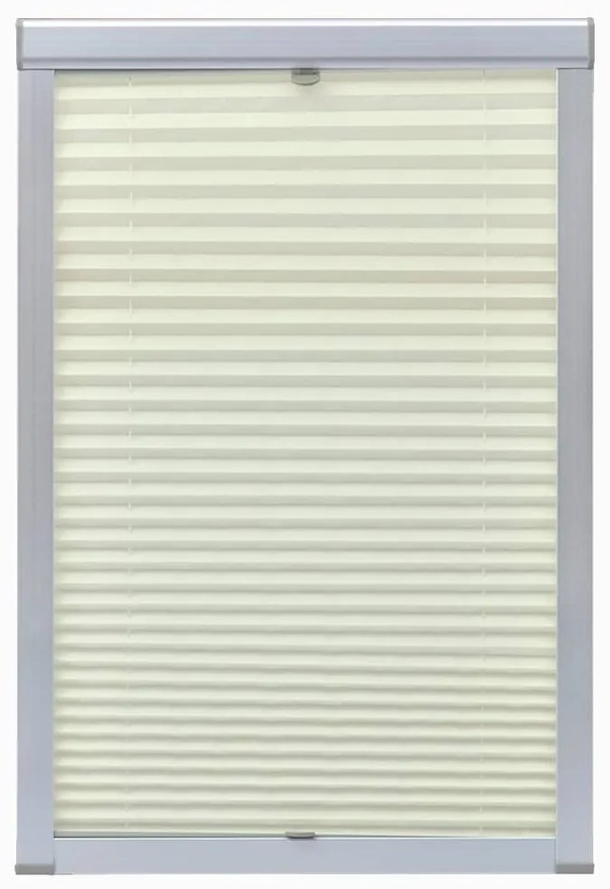 Persianas plissadas, creme, U08/808