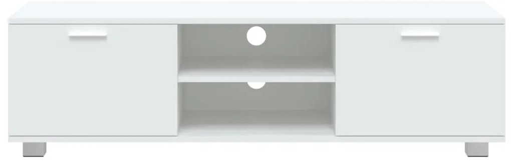 Móvel de TV 140x40,5x35 cm derivados de madeira branco