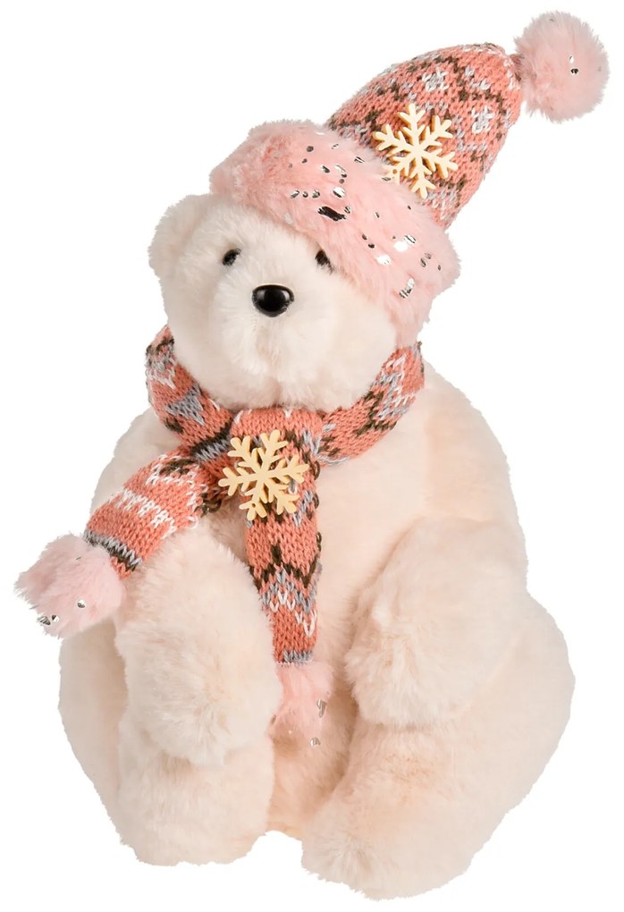 Urso Polar Rosa 31CM