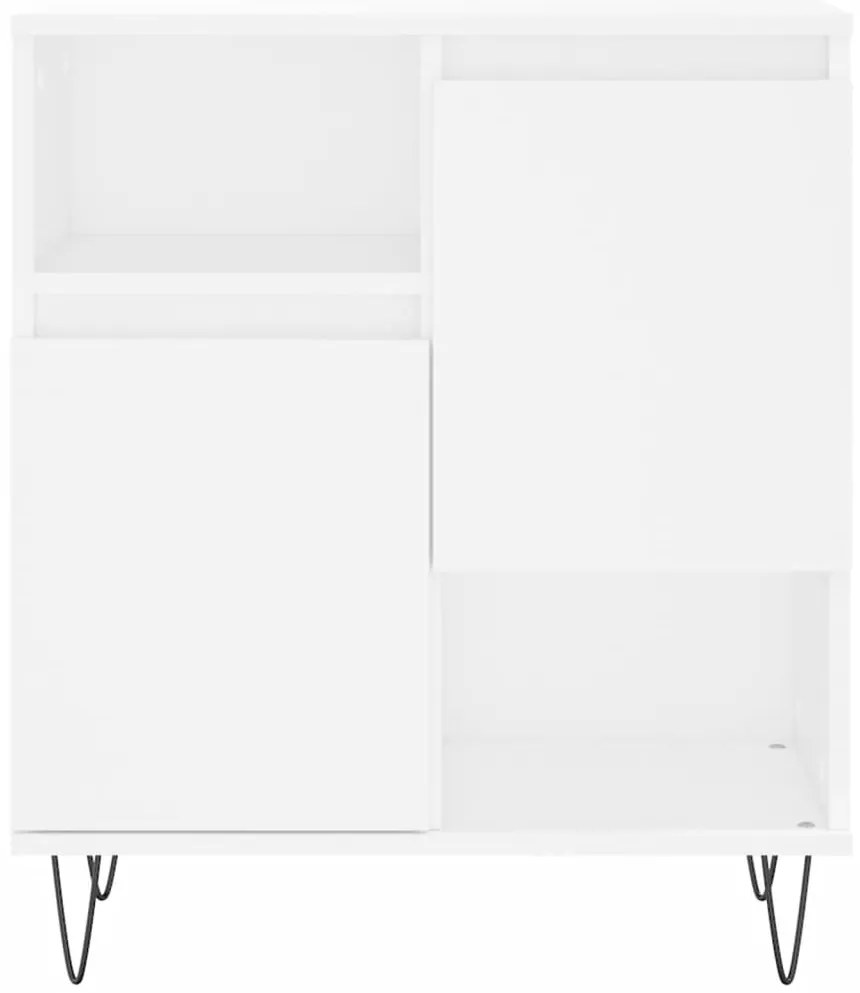 Aparadores 2 pcs derivados de madeira branco