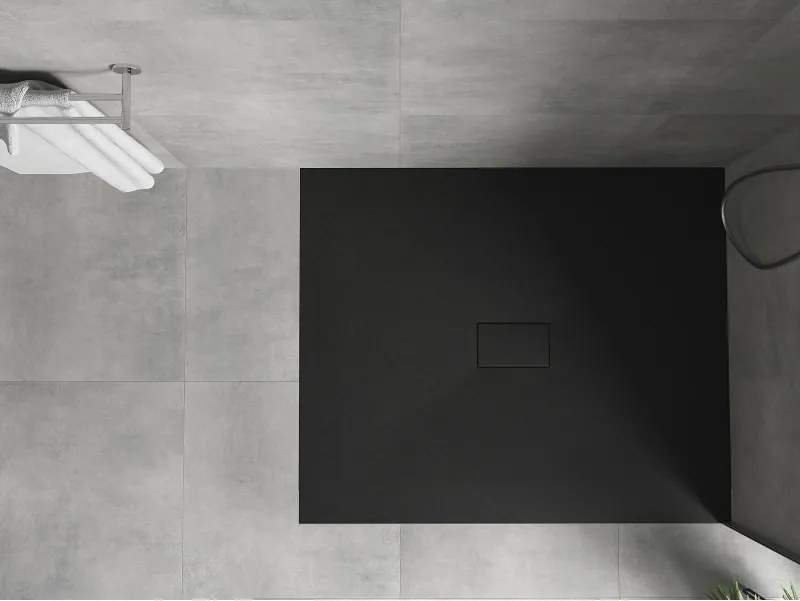 Mexen Hugo base de duche retangular SMC 110 x 100 cm, preta - 42701011