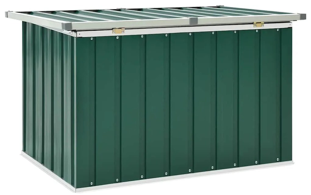 Caixa de arrumação para jardim 109x67x65 cm verde