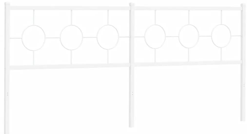 Cabeceira de cama 193 cm metal branco