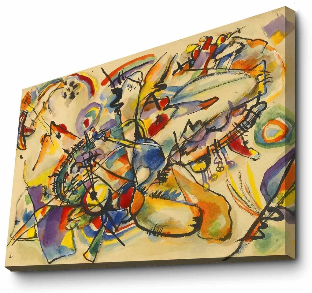 Tela Decorativa 70100FAMOUSART-031 – Multicolor – 70 x 100 cm