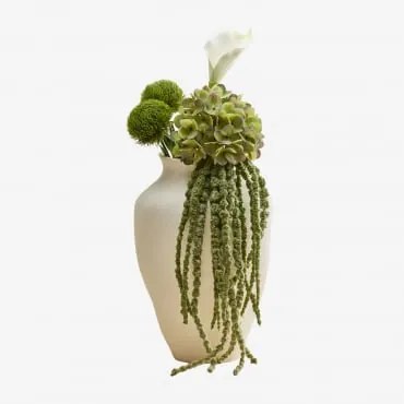 Ramo Decorativo Arlunar Branco - Sklum