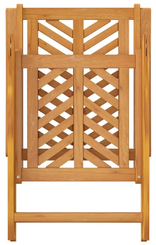Cadeiras de jardim reclináveis 2 pcs madeira de acácia maciça