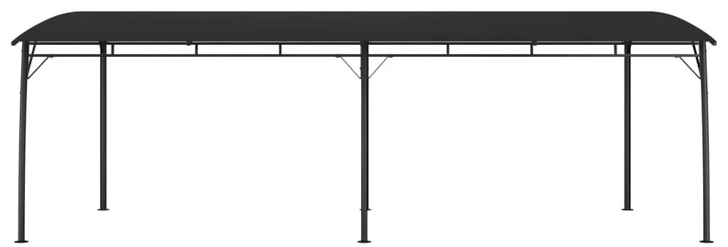 Toldo para-sol de jardim 6x3x2,55 m antracite