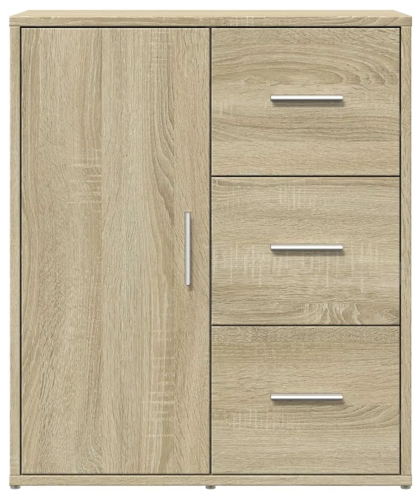Aparadores 2 pcs 60x31x70 cm derivados madeira carvalho sonoma