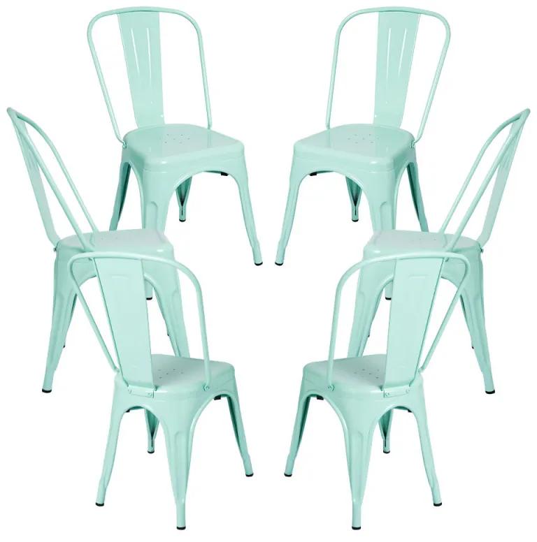 Pack 6 Cadeiras Torix - Verde hortelã