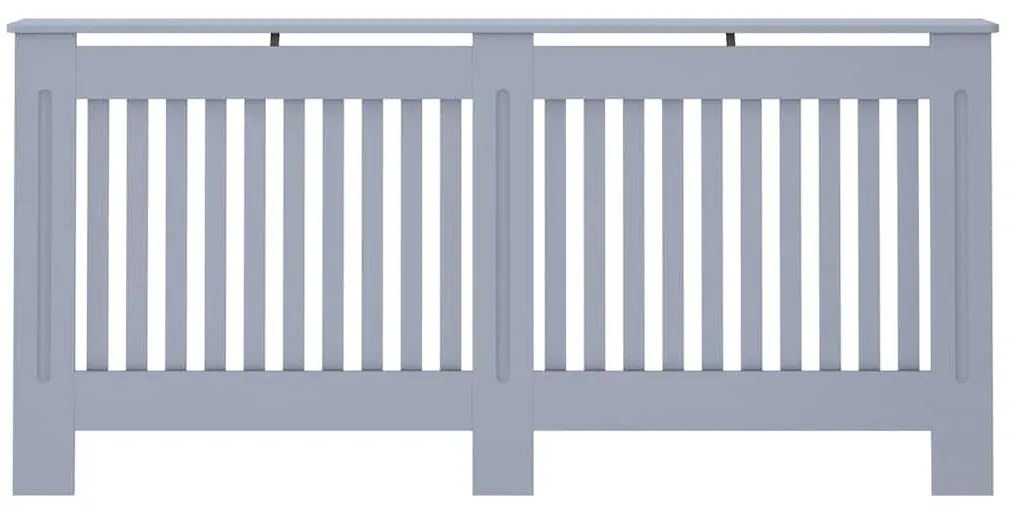 Cobertura de radiador 172x19x81,5 cm MDF antracite