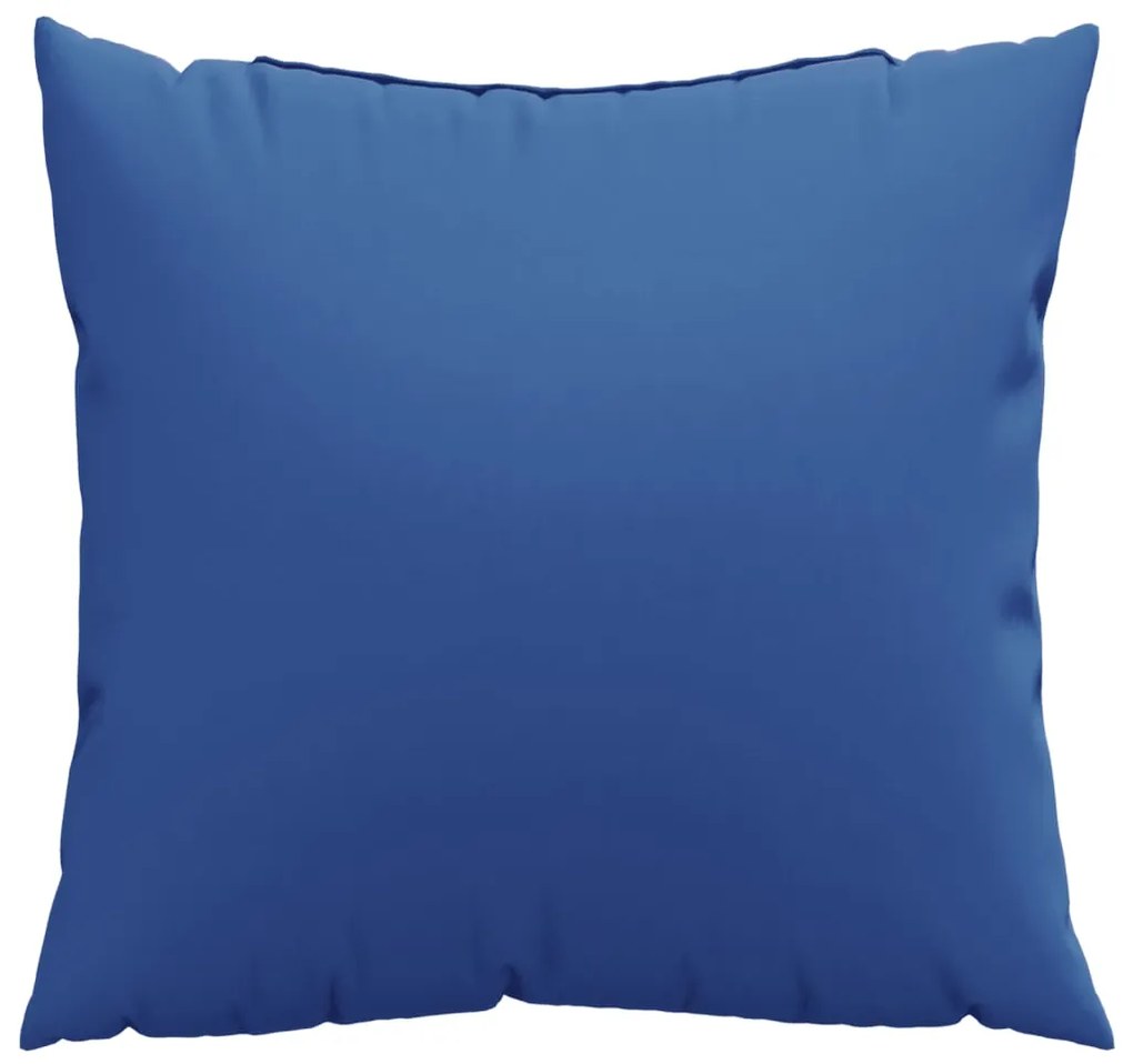Almofadas de sofá 4 pcs 60x60 cm tecido azul