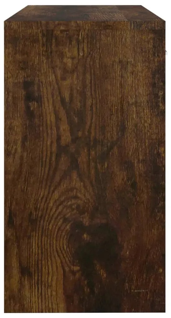 Secretária c/ gaveta/armário derivados madeira carvalho fumado