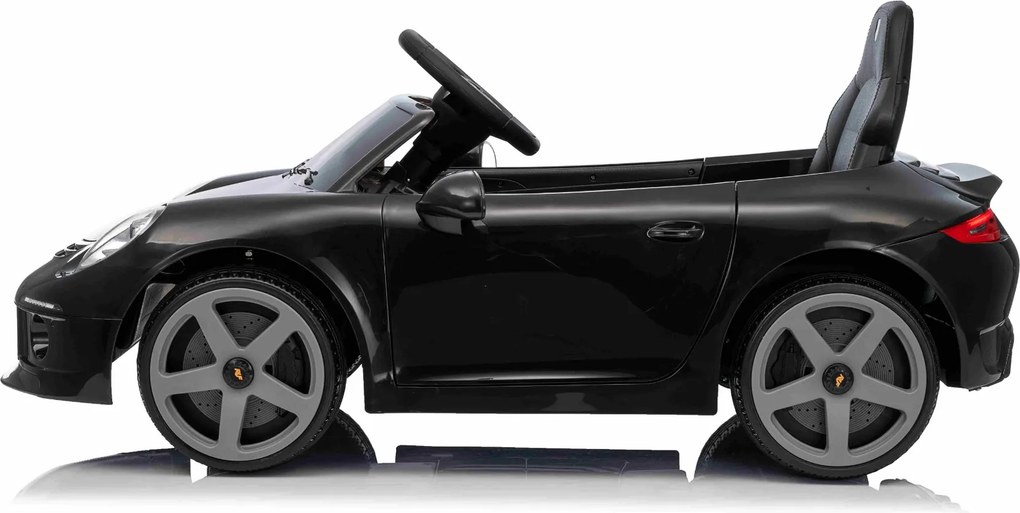 Carro elétrico para crianças RUF GT 12V,com portas rebatíveis, comando remoto, luzes LED dianteiras e traseiras, entrada USB/Aux, bateria de lítio, li