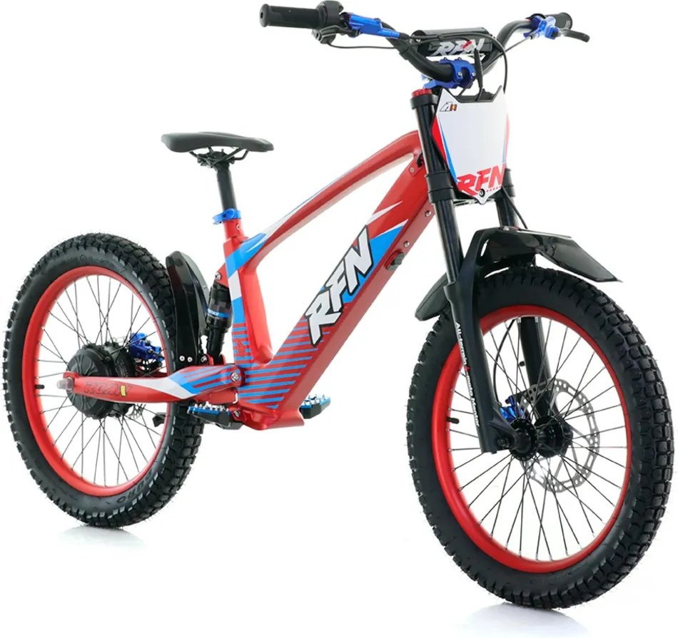 Bicicleta elétrica infantil sem pedais 750W 20" 36V 7.5Ah RXF EVO-RACING Vermelha