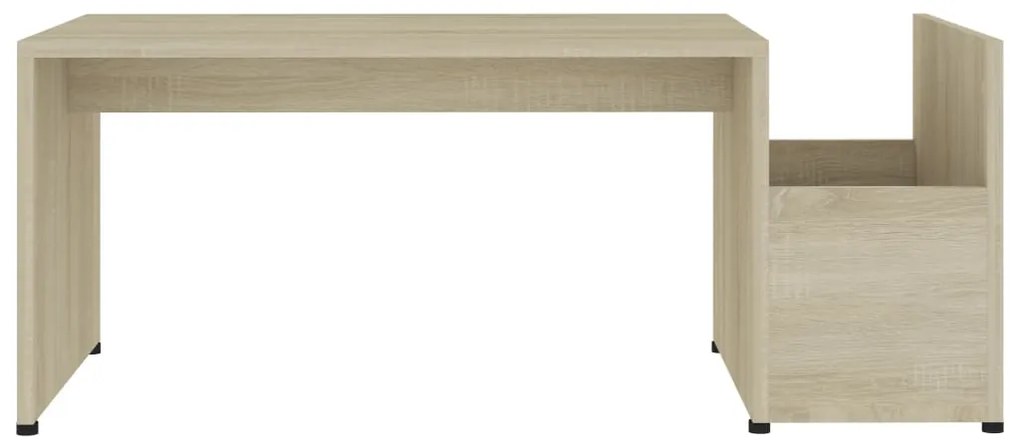 Mesa de centro 90x45x35 cm derivados de madeira carvalho sonoma