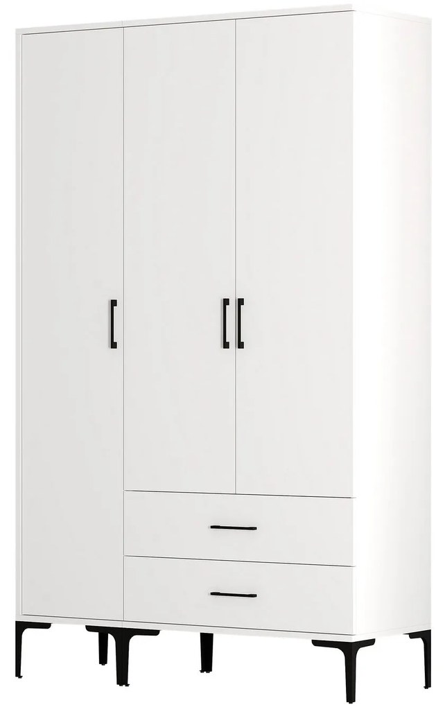 Guarda-roupa Kumsal ST – Branco – 120 cm x 47,5 cm x 201,4 cm