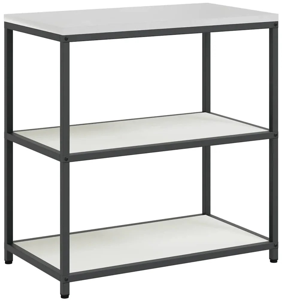 Conjunto de Armazenamento de Cozinha 2 pcs Branco