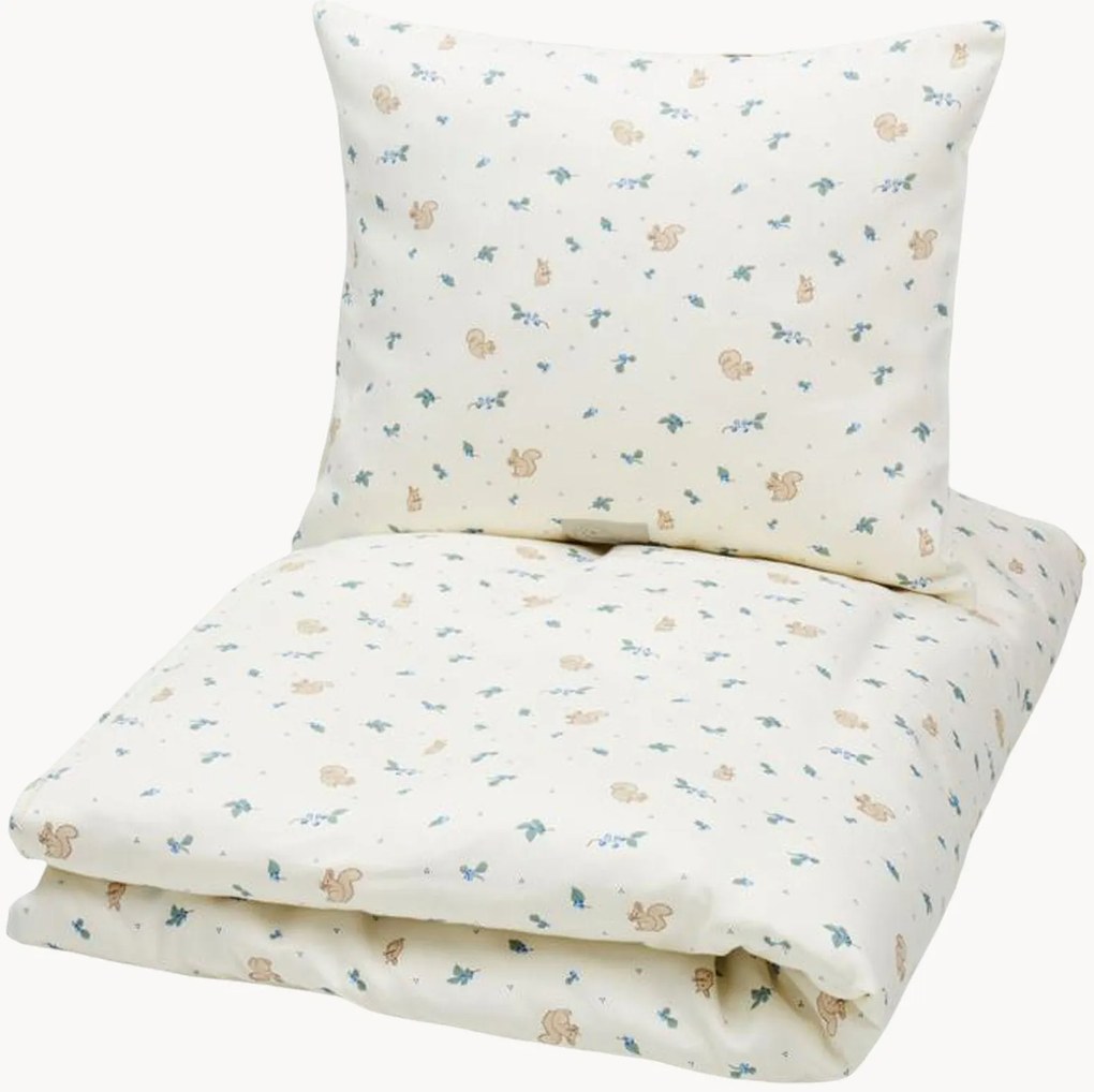 Conjunto de roupa de cama para bebé Blueberries