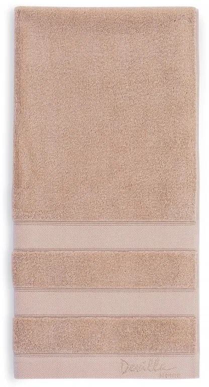 2 Toalhas 100% algodão 550 gr./m2 - Tinta organica - Bordado Devilla Home: Pink 1 Toalha 90x145 cm + 1 toalha 50x95 cm