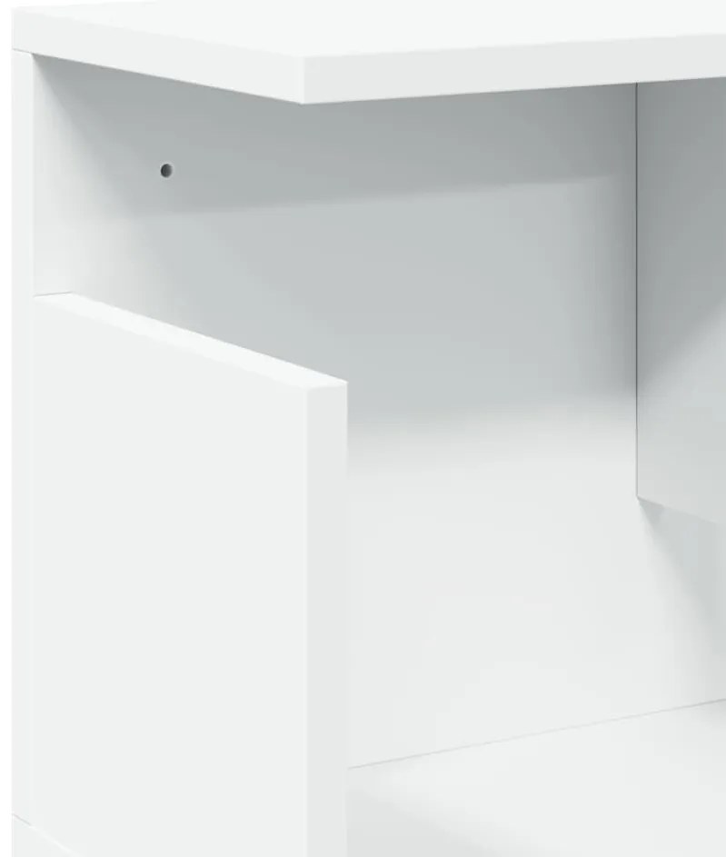 Armário parede 80x20x30 cm derivados de madeira branco
