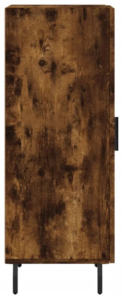 Aparador 34,5x34x90 cm madeira processada cor carvalho fumado