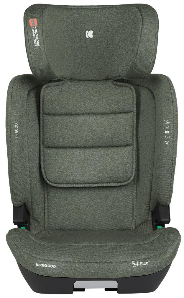 Cadeira Auto Bebé 100-150 cm i-Scout i-SIZE Verde Militar