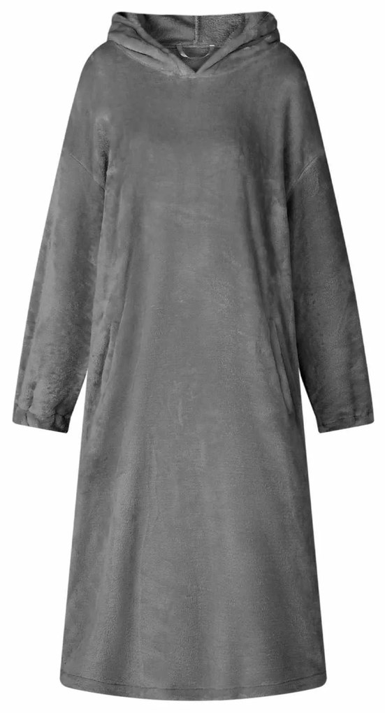 vidaXL Sweatshirt manta Cinza Escuro l Flanela