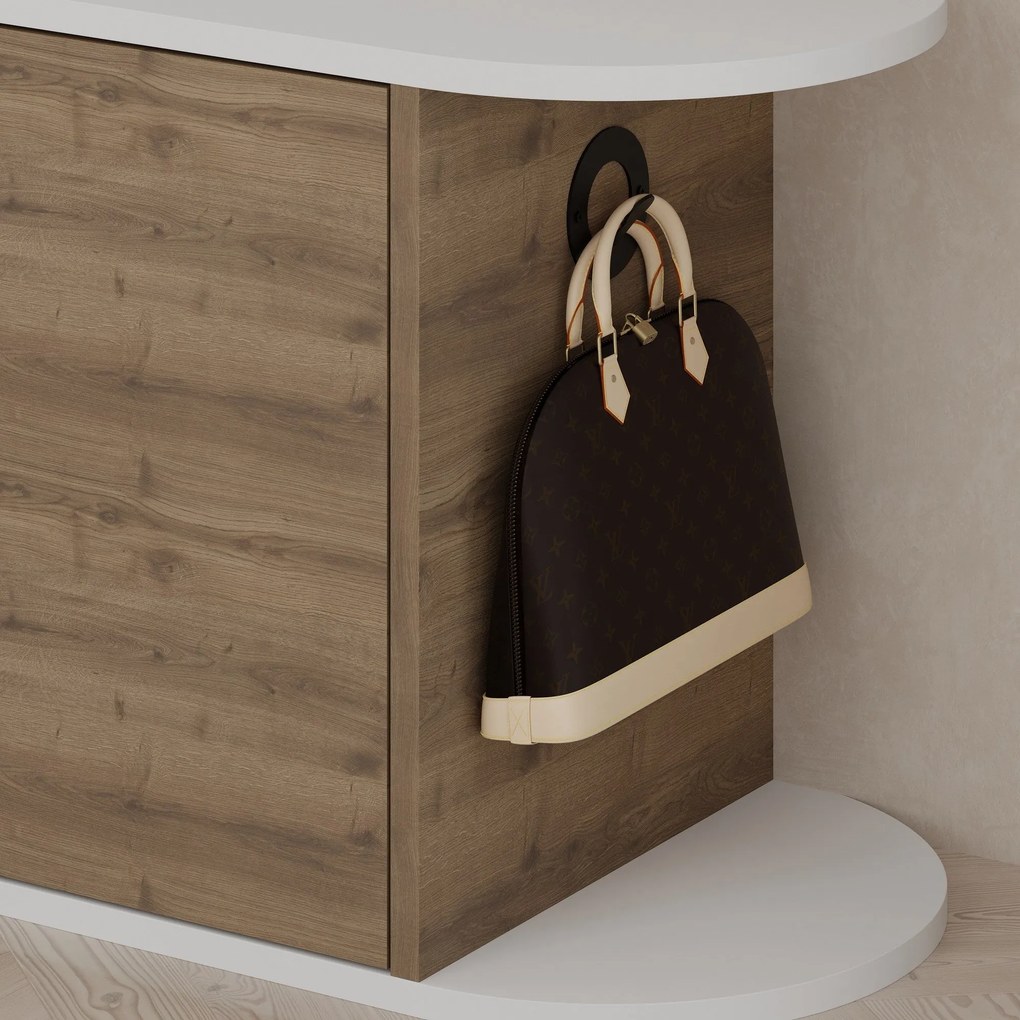 Sapateira Prag – Branco – 60 cm x 111 cm x 35 cm