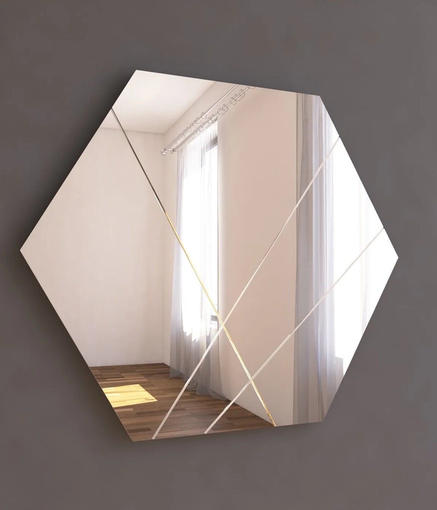 Espelho Saga – Branco – 70 x 60 x 2,2 cm