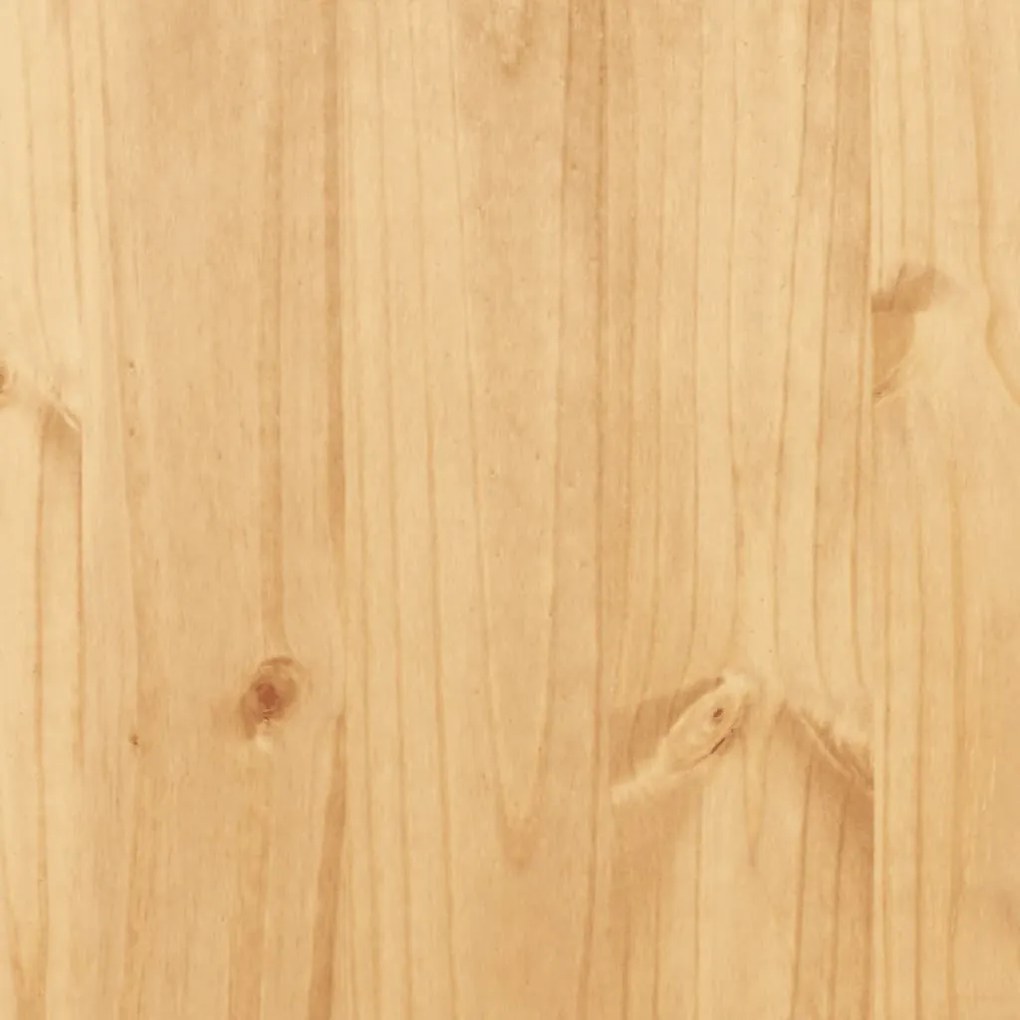 Mesa de centro Corona Range em pinho mexicano 100x55x44 cm