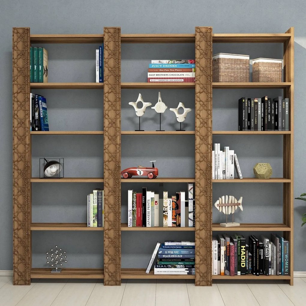 Estante City – Noz – 184,6 x 170 x 24,2 cm