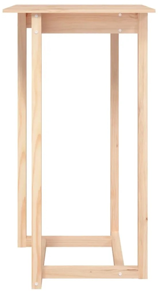 3 pcs conjunto de bar pinho maciço