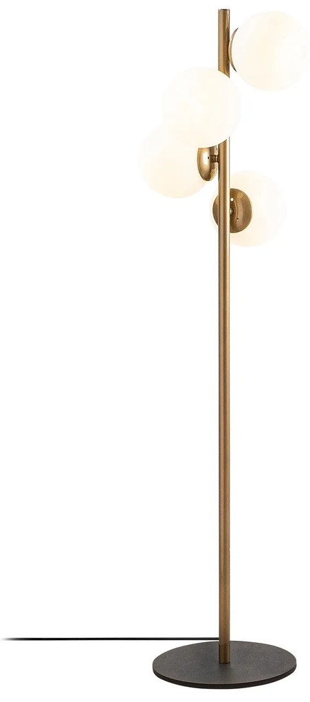 Candeeiro de Pé Faze – Dourado – 32 x 32 x 130 cm