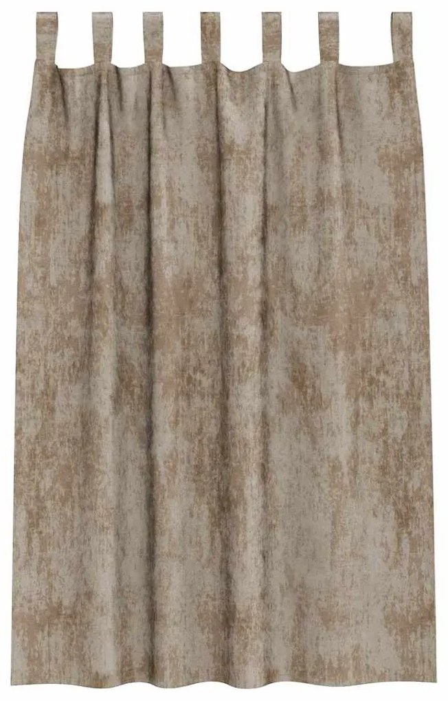 Cortinas de Veludo - 2 Peças com Ilhós Champagne 175x140 cm