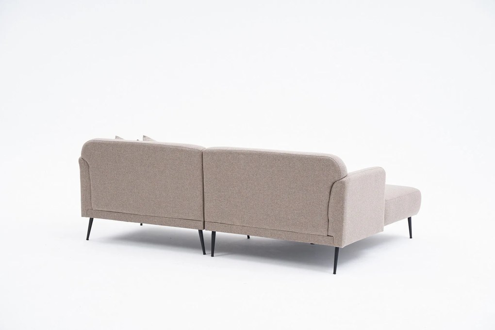 Sofá de Canto Revos – Castanho – 250 x 86 x 100 cm