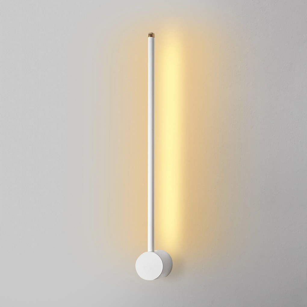 Candeeiro de Parede Sword - Branco - 62x10x7cm