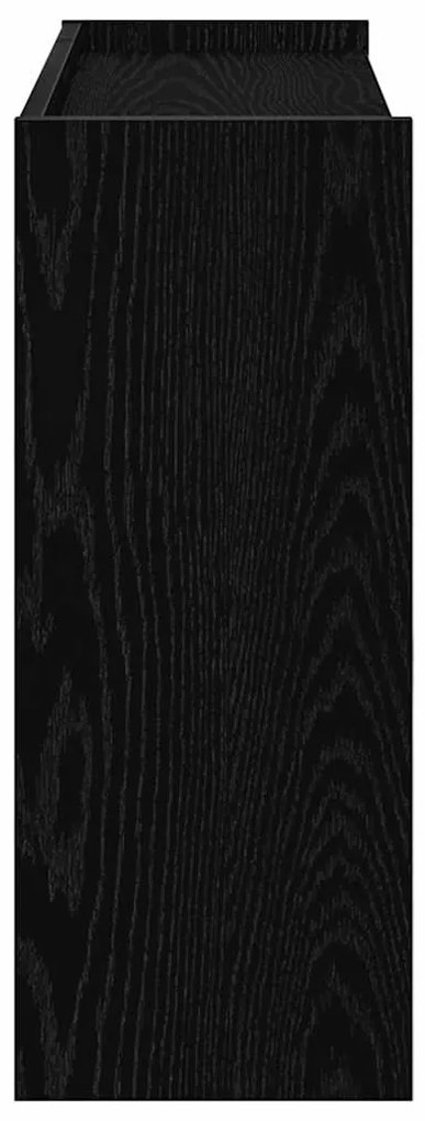 Sapateira 80x25x62 cm derivados de madeira preto