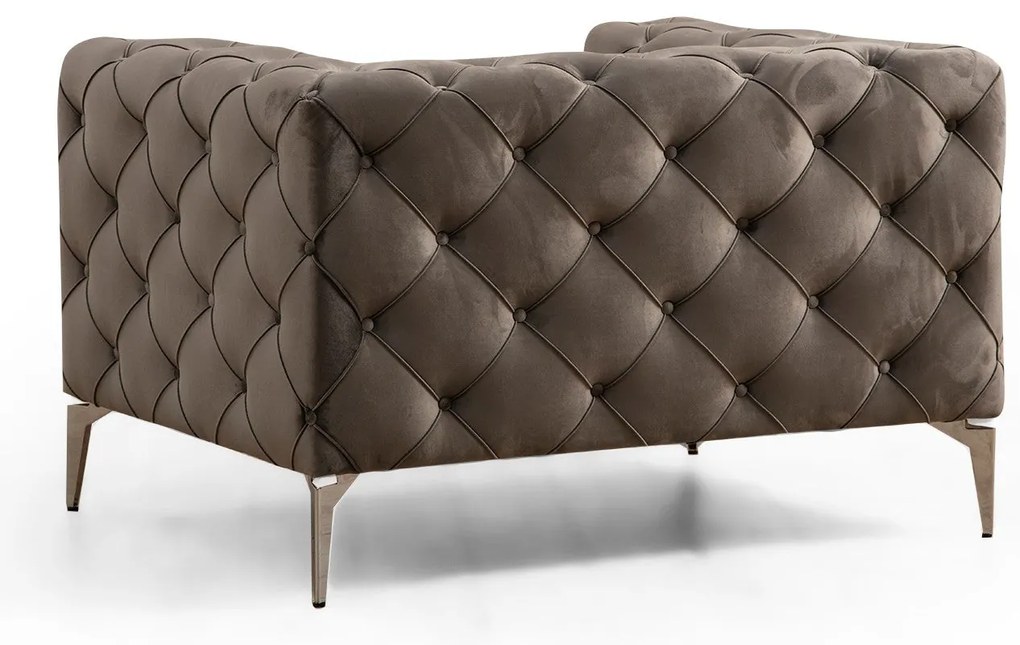 Cadeira Wing Como – Antracite – 108 cm x 70 cm x 90 cm
