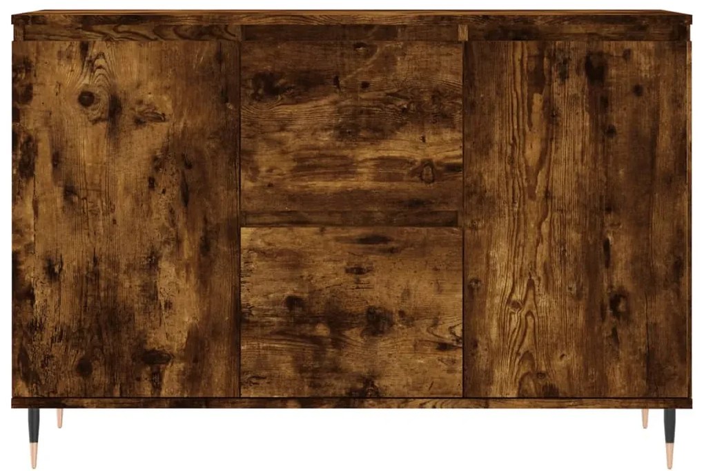Aparador 104x35x70 cm madeira processada carvalho fumado