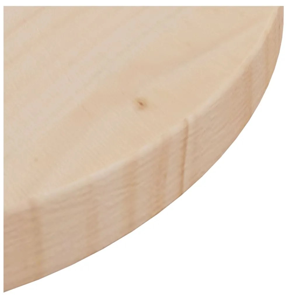 Tampo de mesa pinho maciço Ø30x2,5 cm