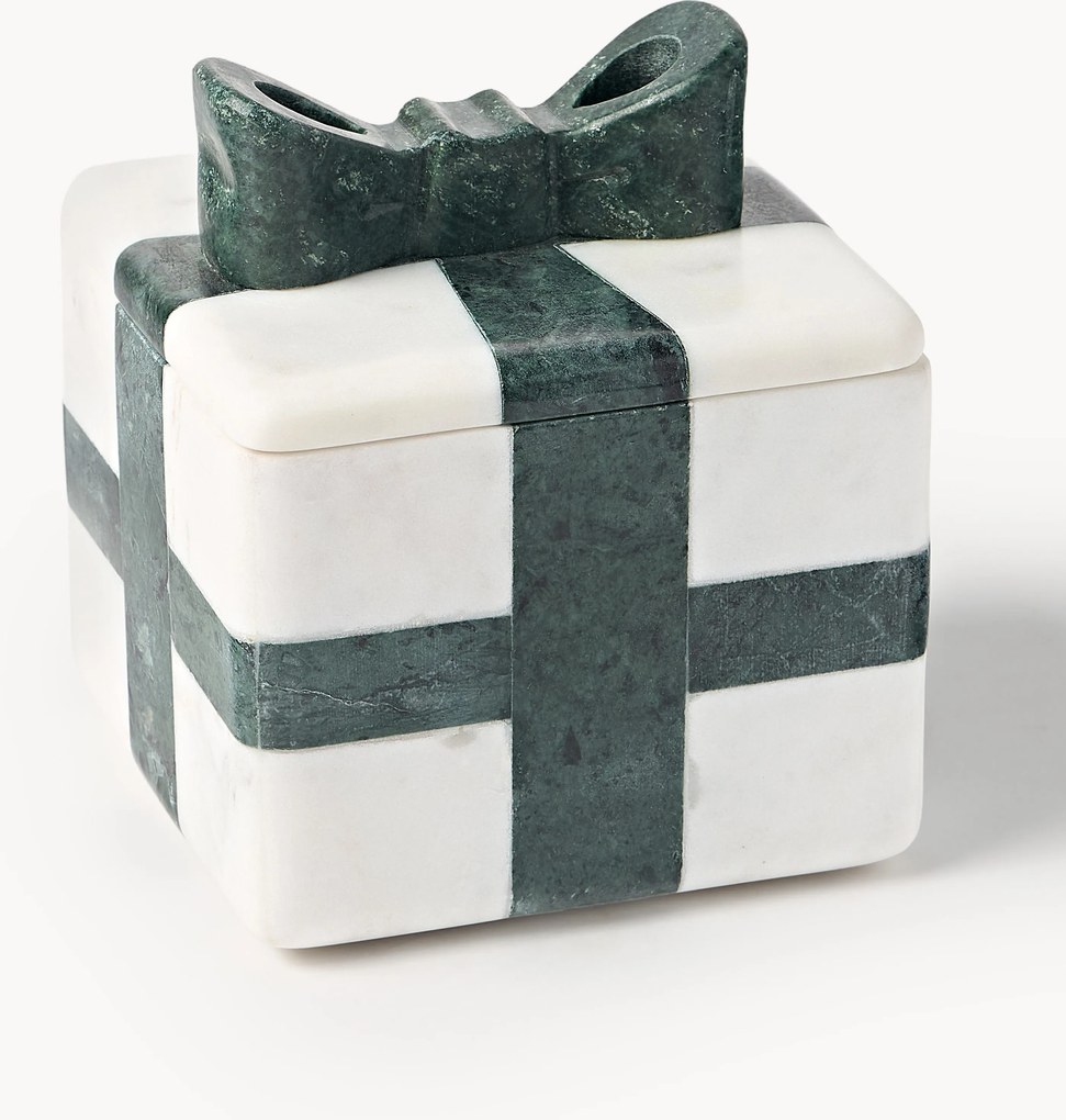 Caixa decorativa em mármore Cutemas, L 12 cm