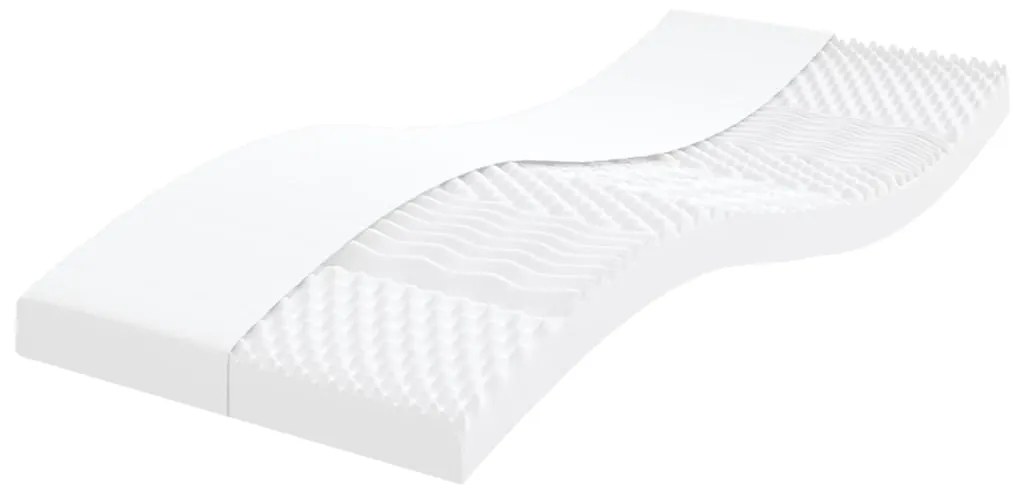 Sofá-cama com gavetão e colchões 100x200 cm tecido preto