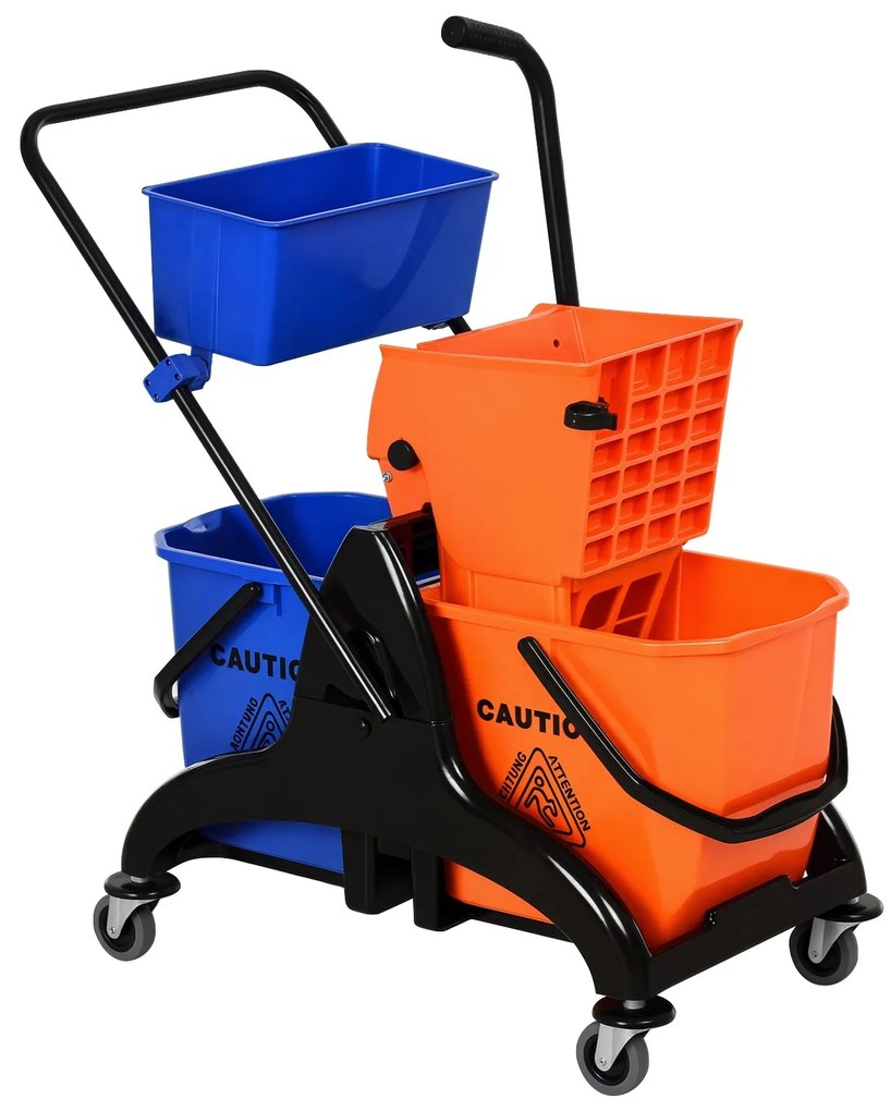 Balde para esfregona comercial Balde para esfregona com escorredor de