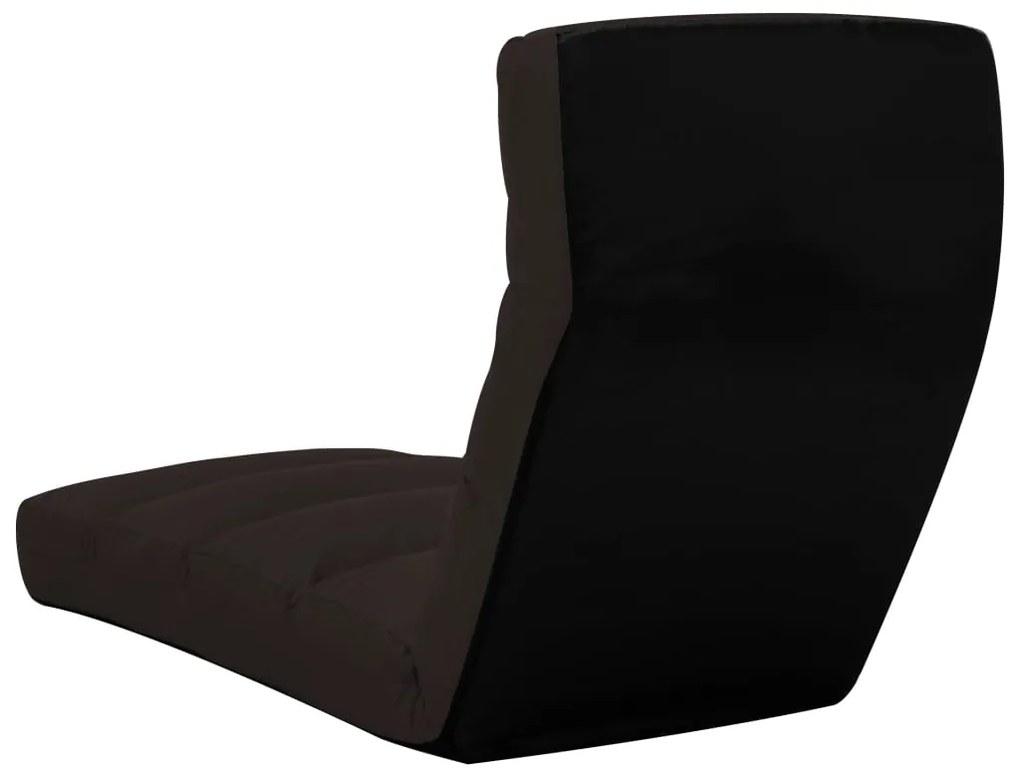 Colchão dobrável couro artificial castanho