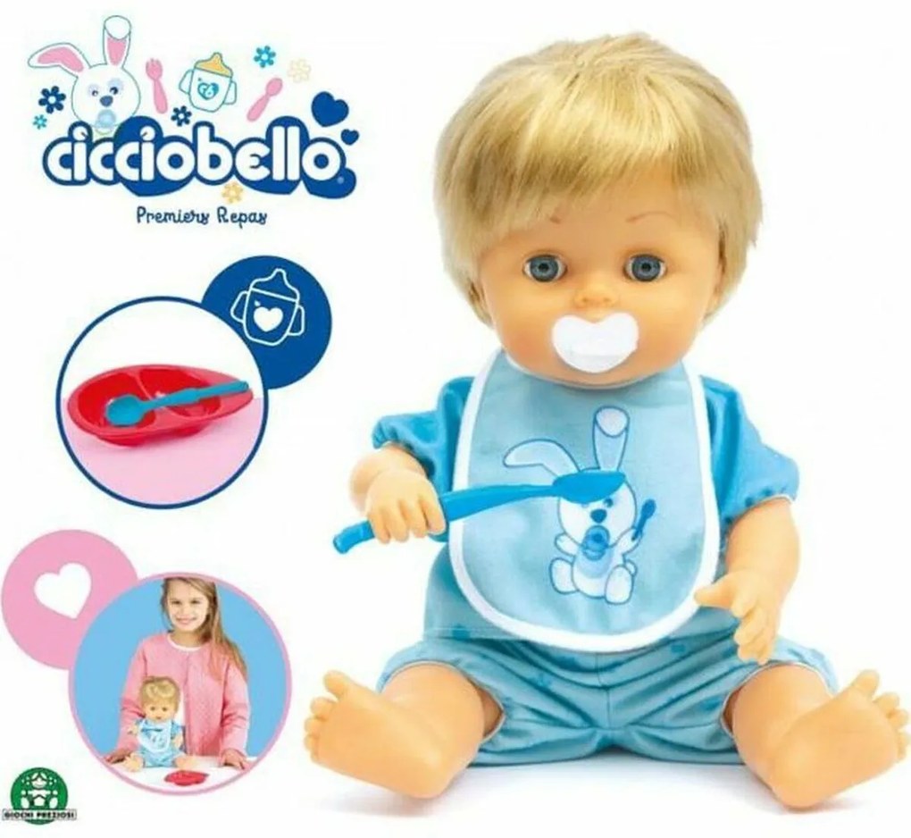 Nenuco com Acessórios Cicciobello First Meals 30 cm