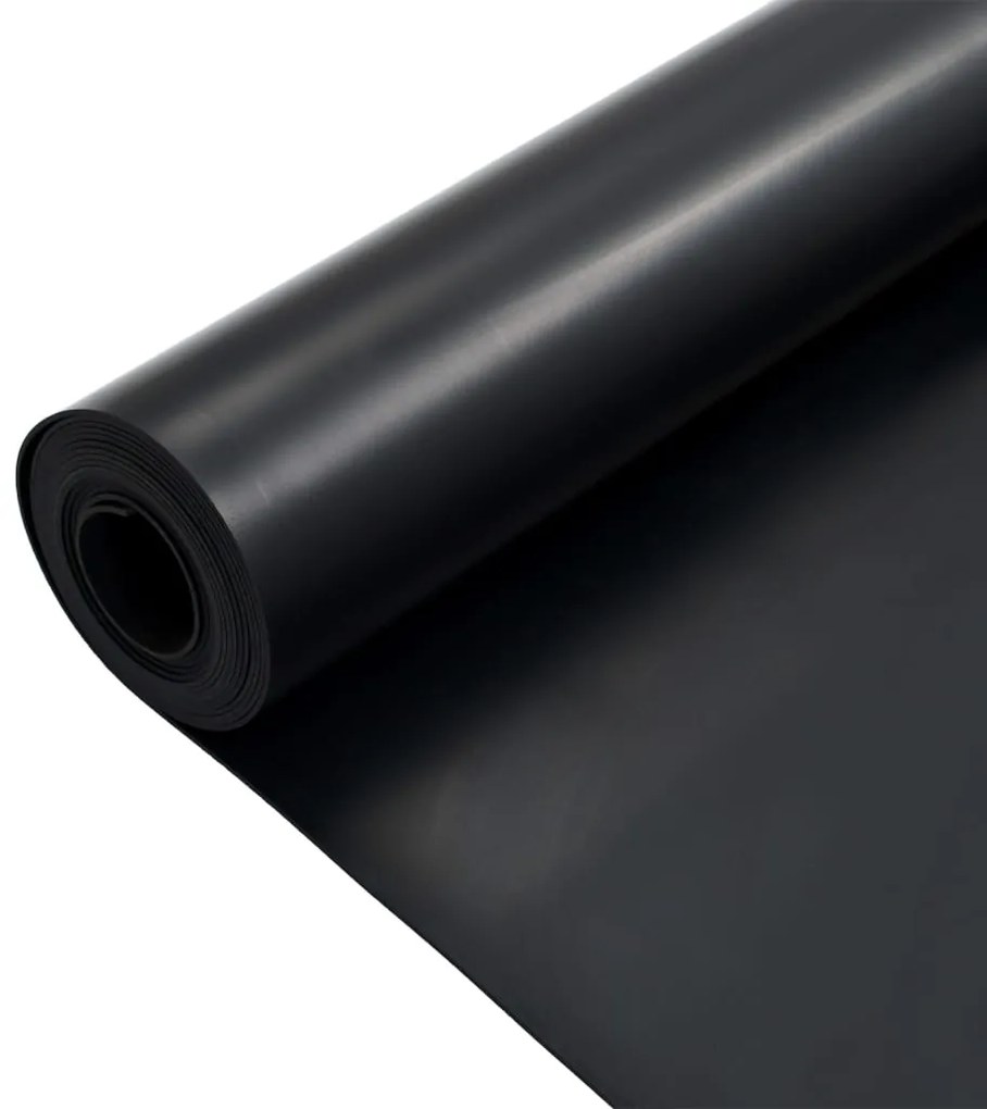 Tapete de borracha antiderrapante liso 1,2x5 m 2 mm