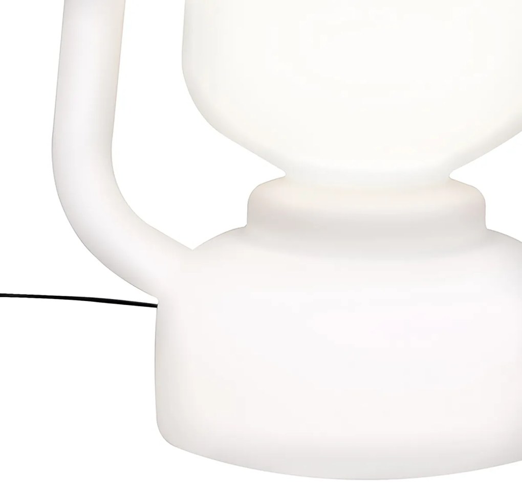 LED Candeeiro de pé inteligente branco 110 cm c/ WiFi G95 - Storm Extra Large Moderno,Design